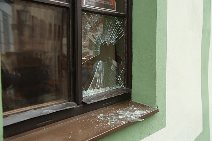 A2B Glass are able to board up broken windows while they are being repaired in Eston.